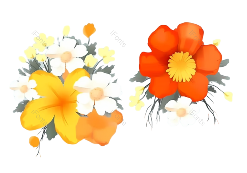 母亲节图片,父亲节元素,请柬PNG,红色的花免抠素材